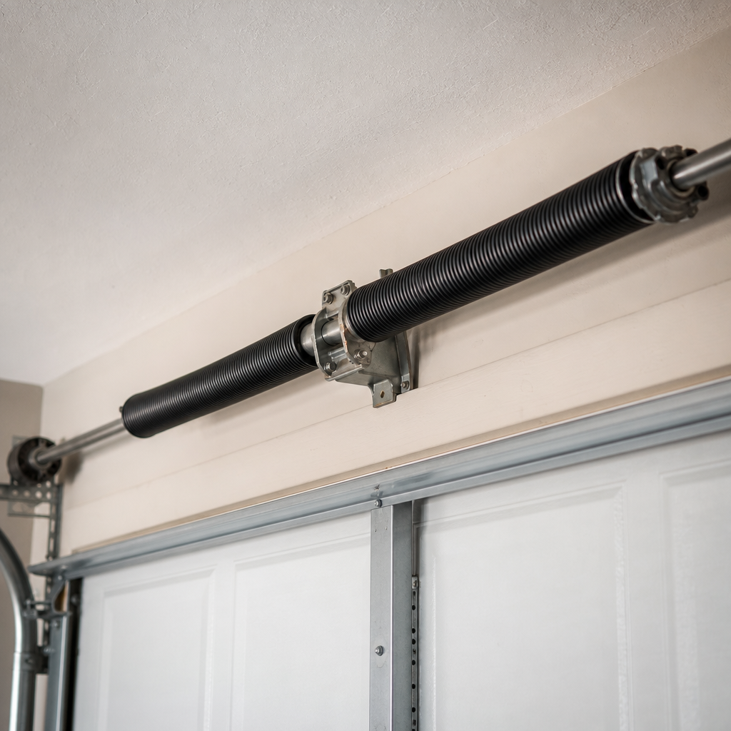 Illustration for garage door spring replacement near me