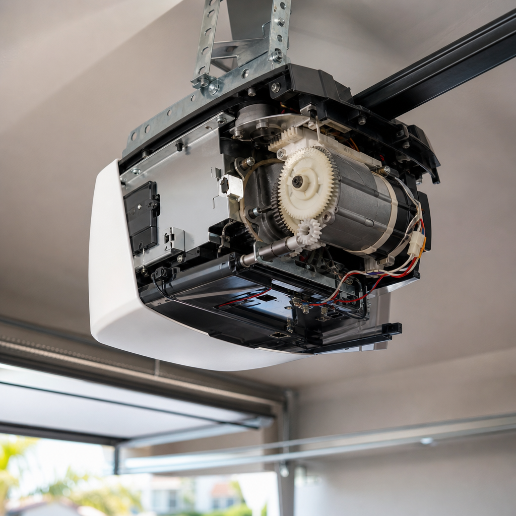Illustration for garage door motor repair cost
