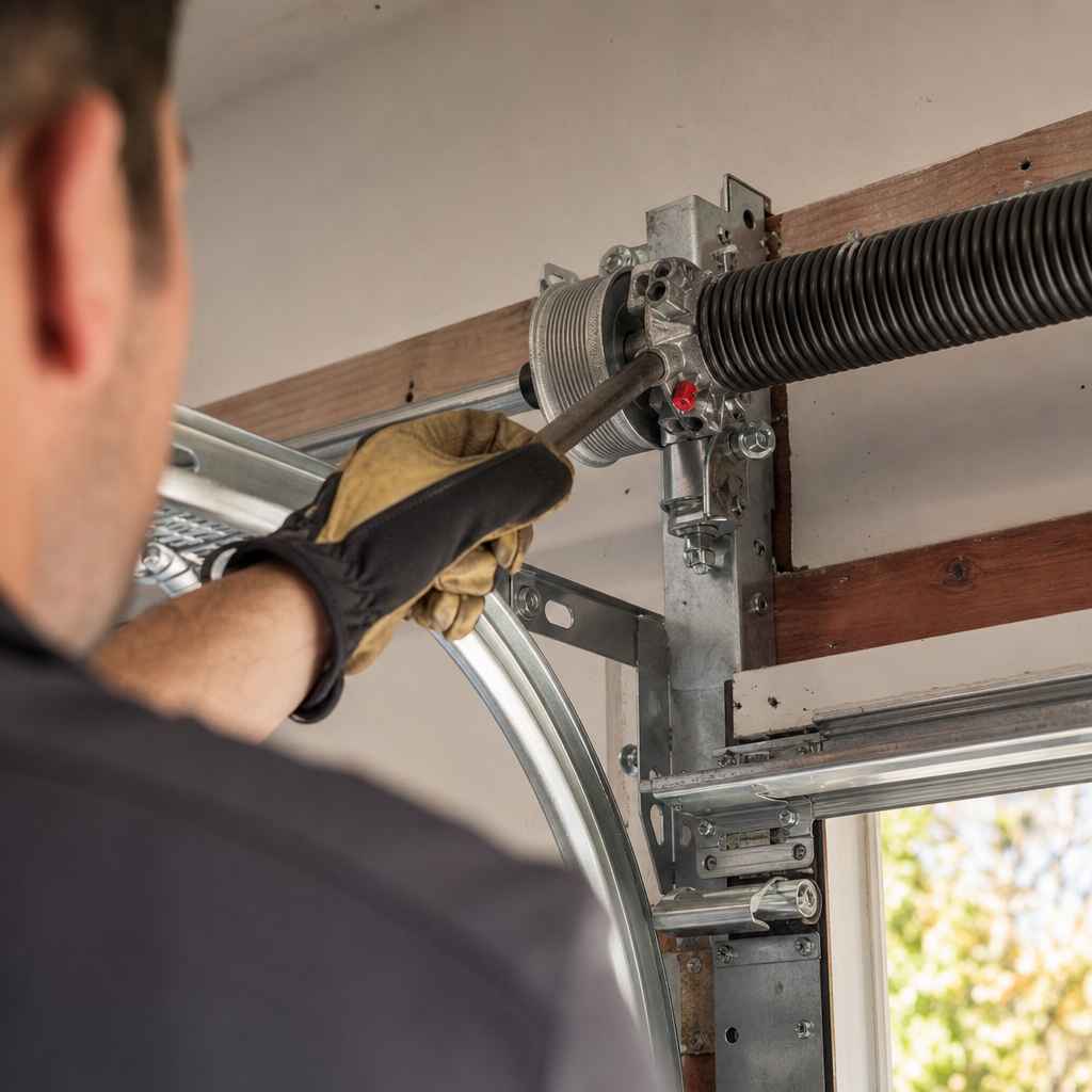 Illustration for garage spring repair price