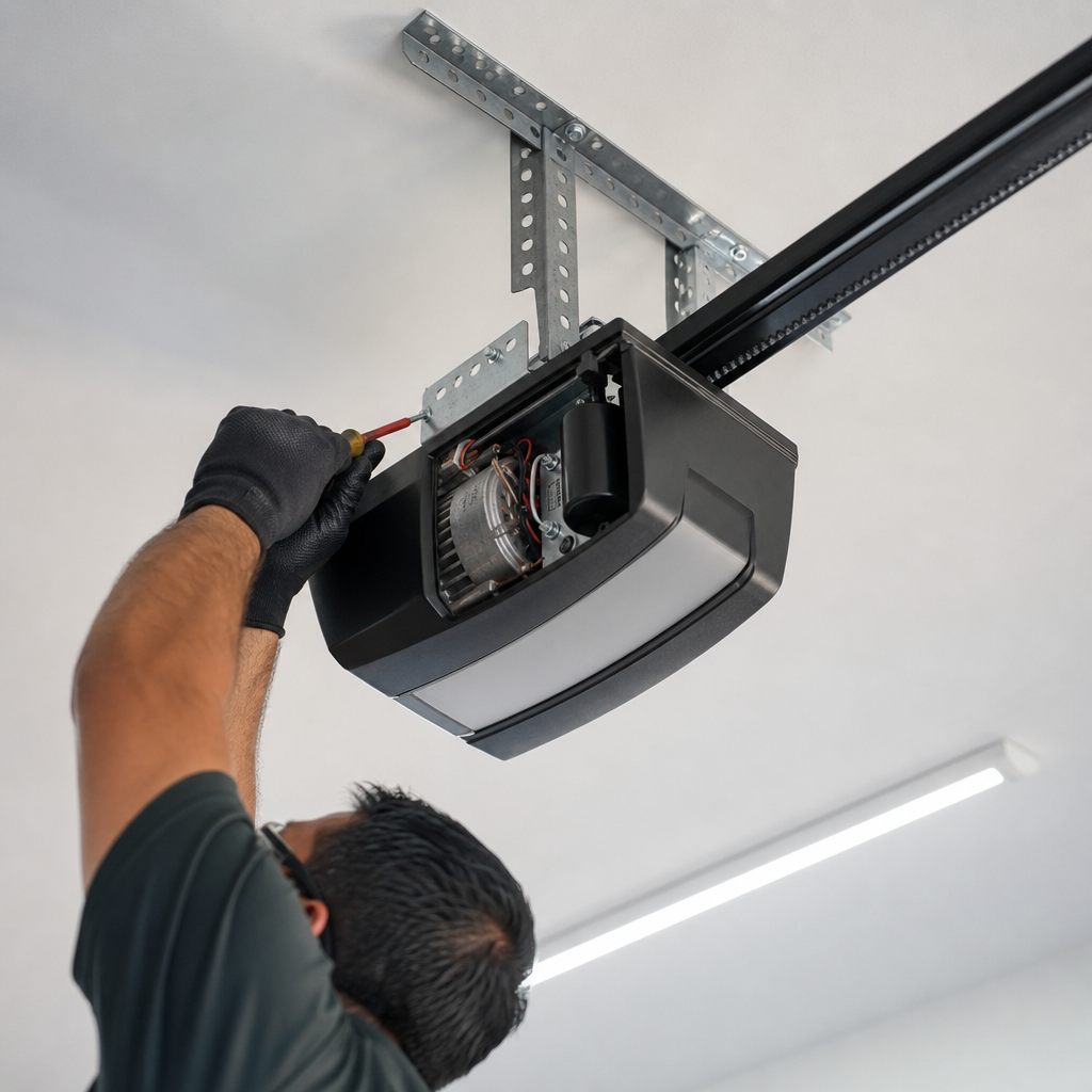 Illustration for garage door opener repair in North Bay Village