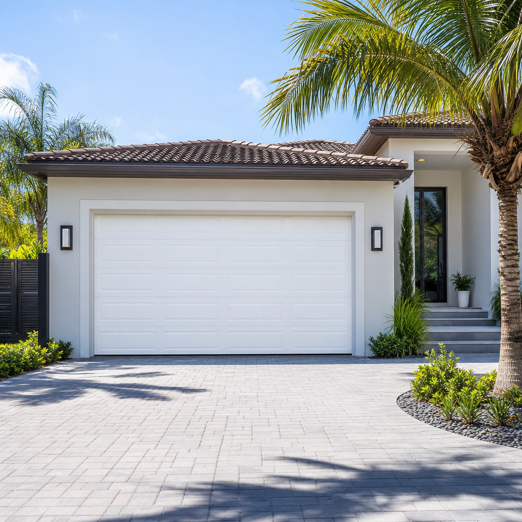 Illustration for garage door replacement