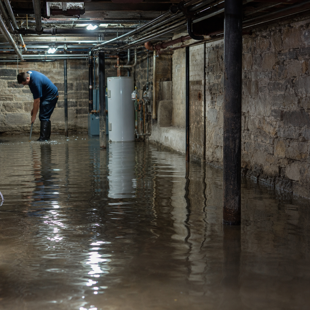 Illustration for water damage restoration cost per square foot