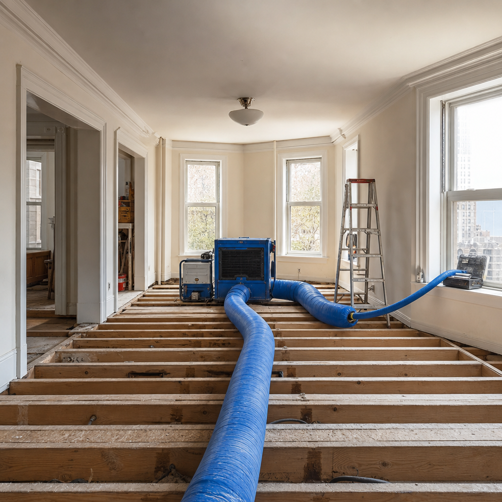 Illustration for emergency restoration services