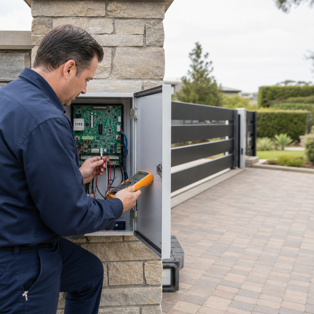 Illustration for gate repair in South San Francisco