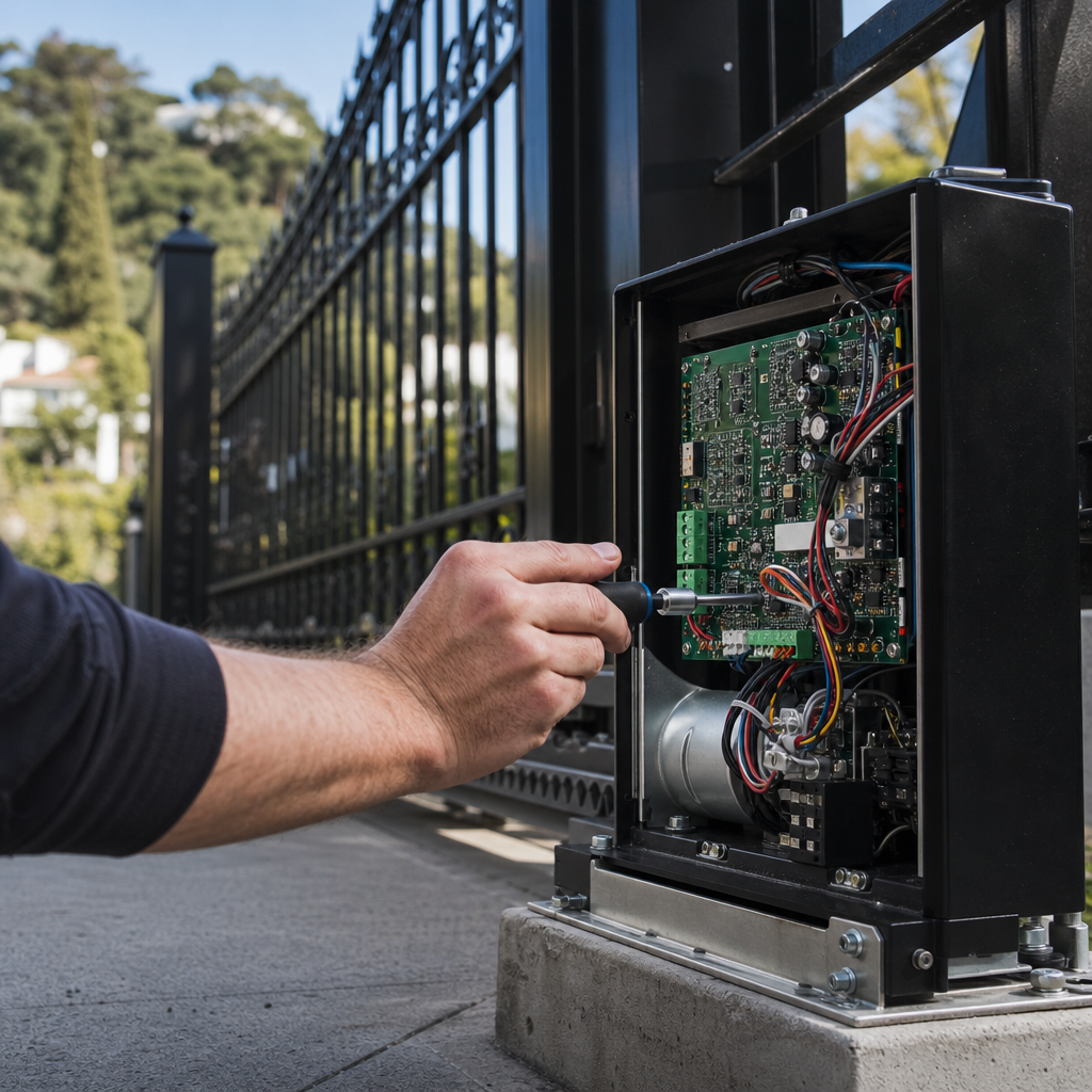 Illustration for gate repair in Berkeley