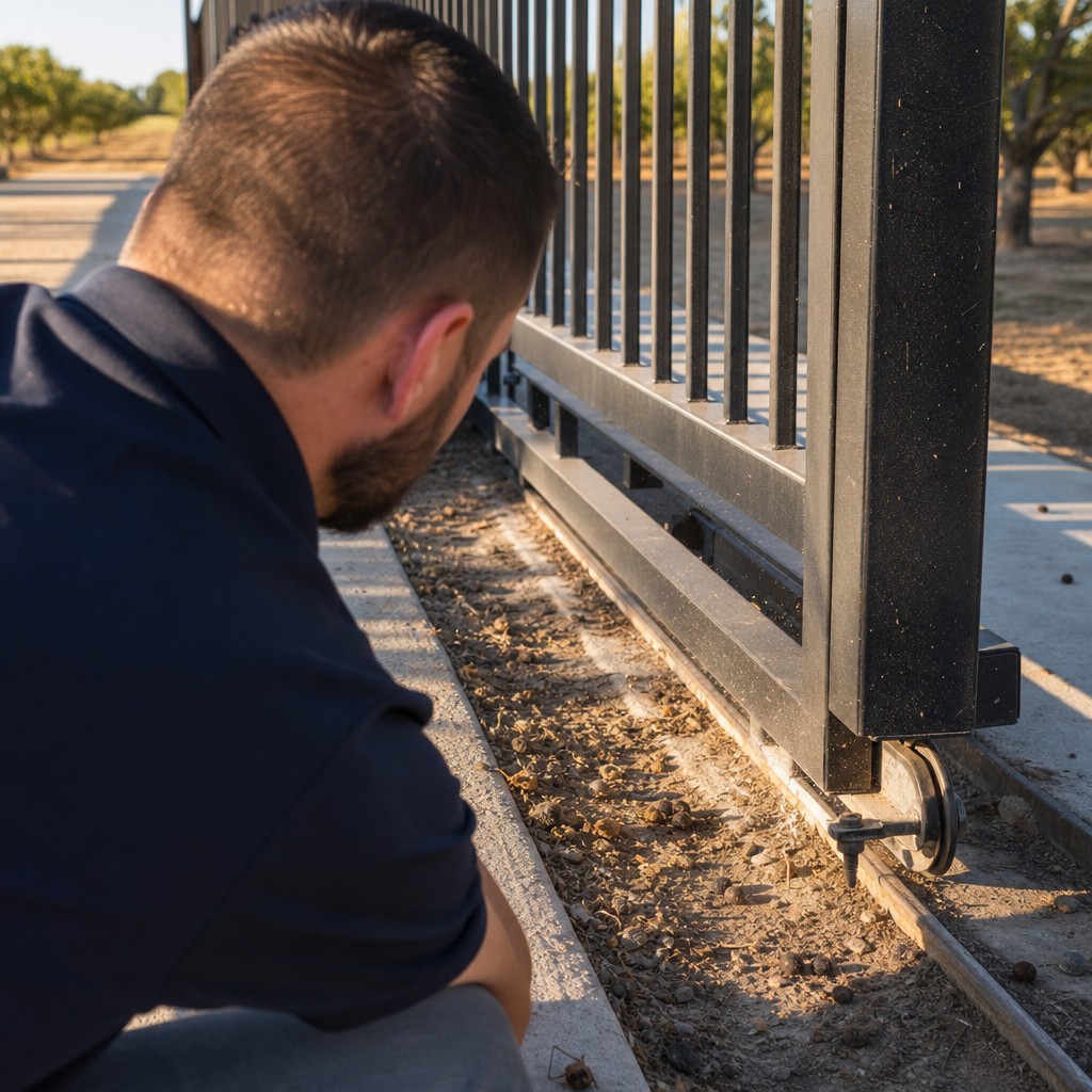 Illustration for gate repair in Ripon