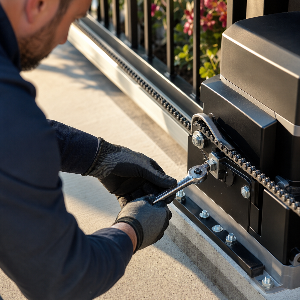 Illustration for gate repair in Santa Rosa