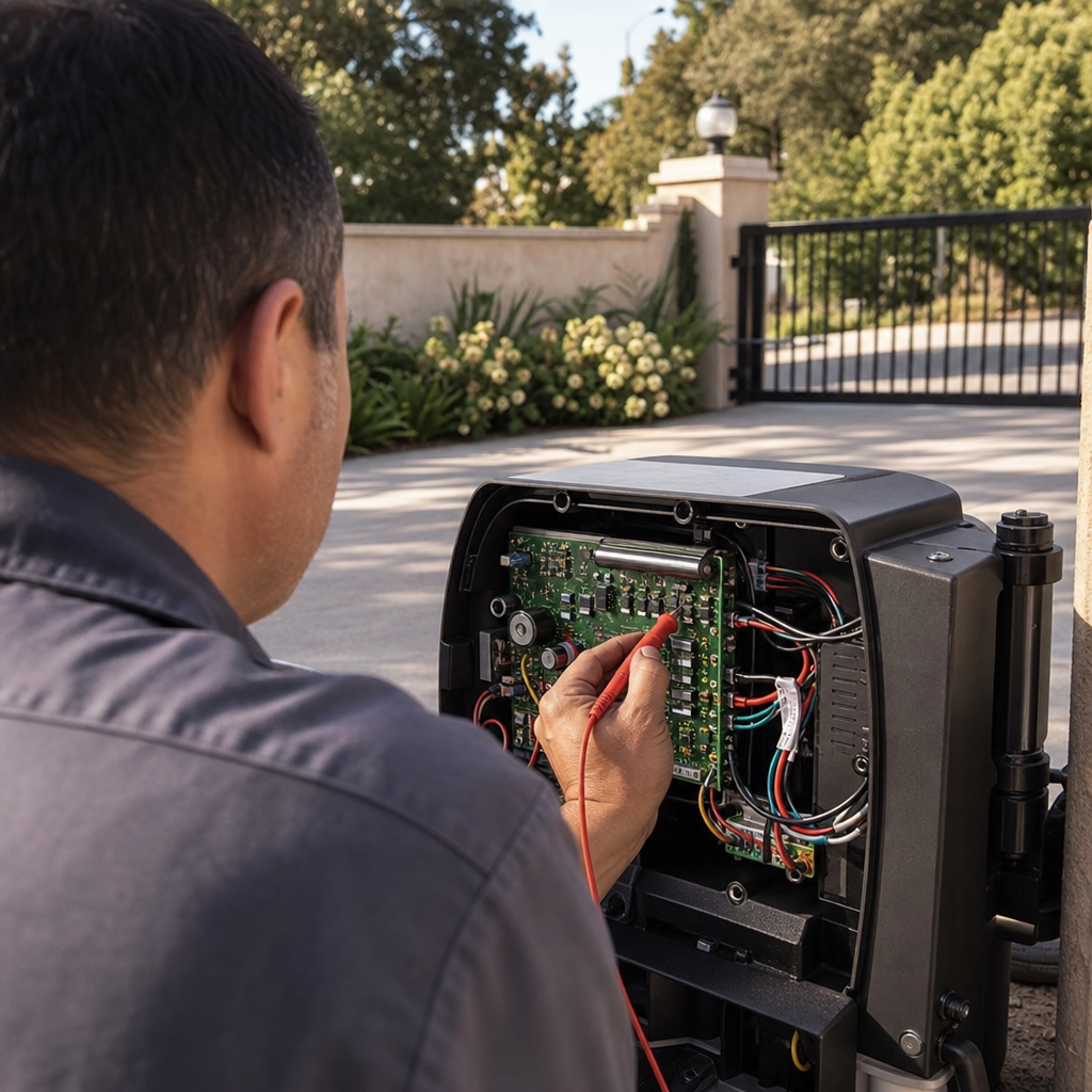 Illustration for gate repair in Garden Acres