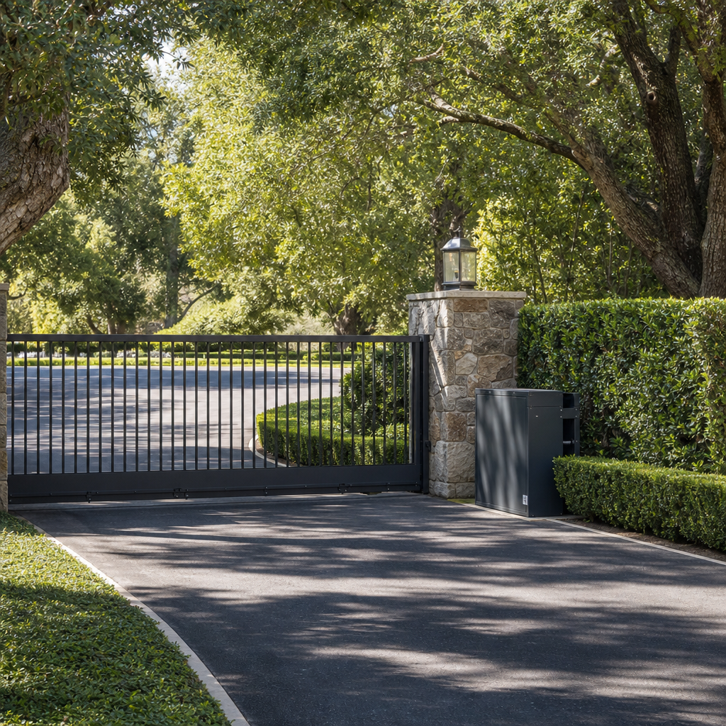 Illustration for gate repair in Menlo Park