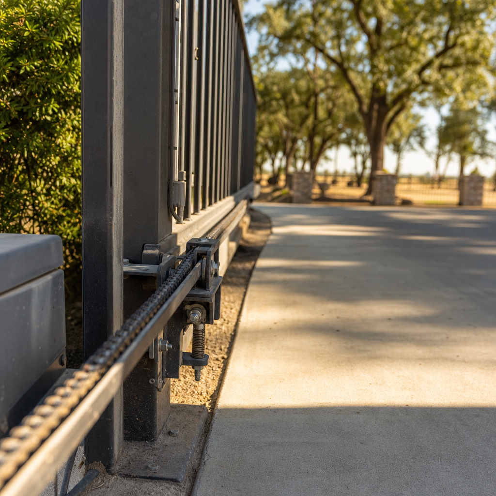 Illustration for gate repair in Lodi