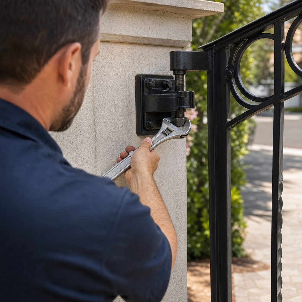 Illustration for fix sagging gate