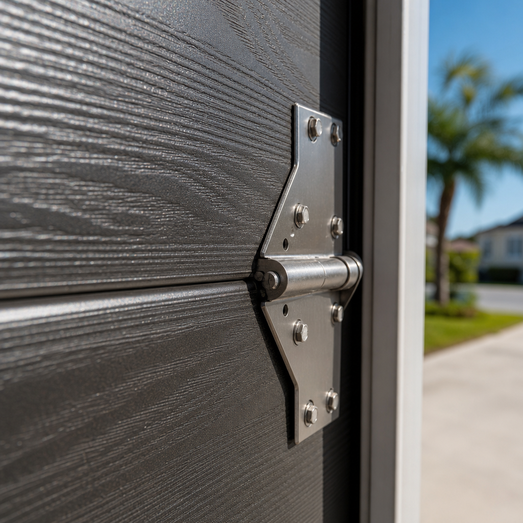 Illustration for garage door materials