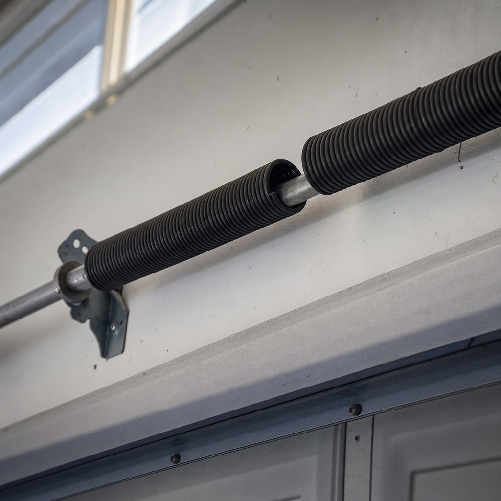 Illustration for garage door spring repair near me