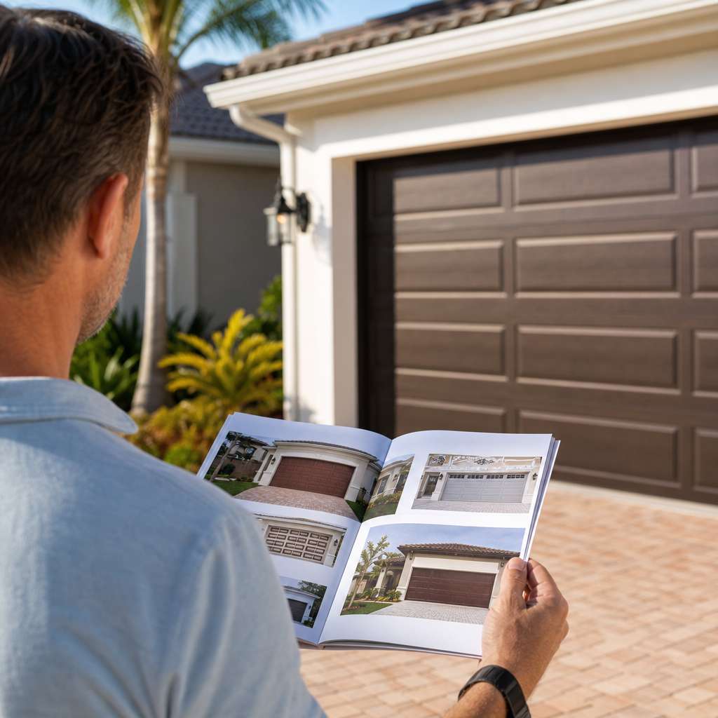 Illustration for garage door replacement prices