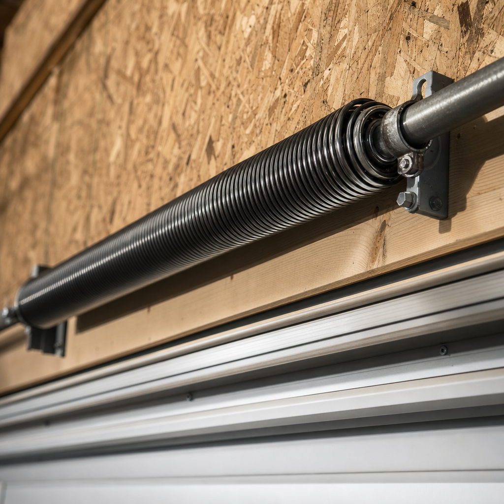 Illustration for garage door repair in Aurora