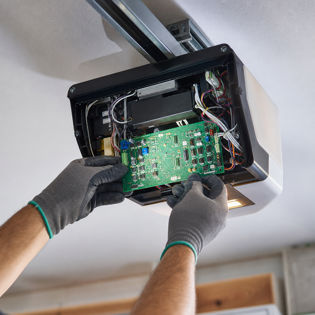 Illustration for garage door repair in Northwood