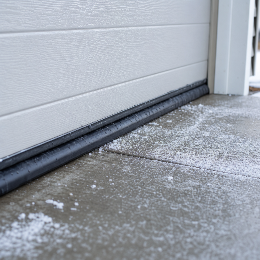 Illustration for garage door repair in Kirtland