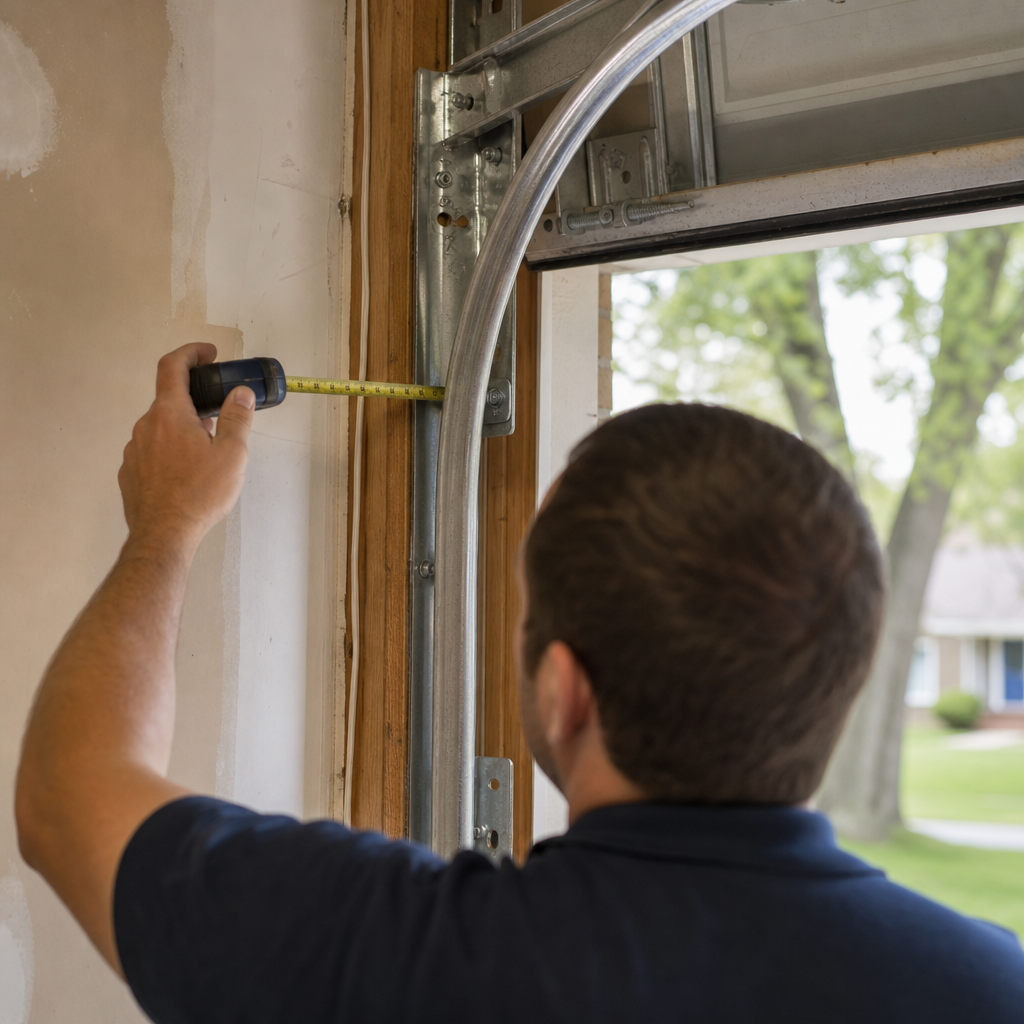 Illustration for garage door repair in Wadsworth