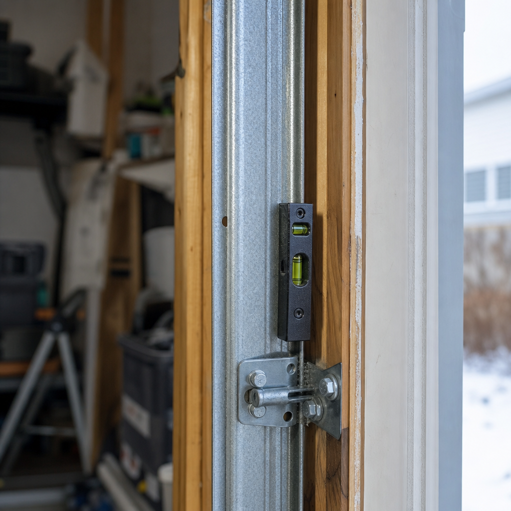 Illustration for emergency garage door repair in Akron