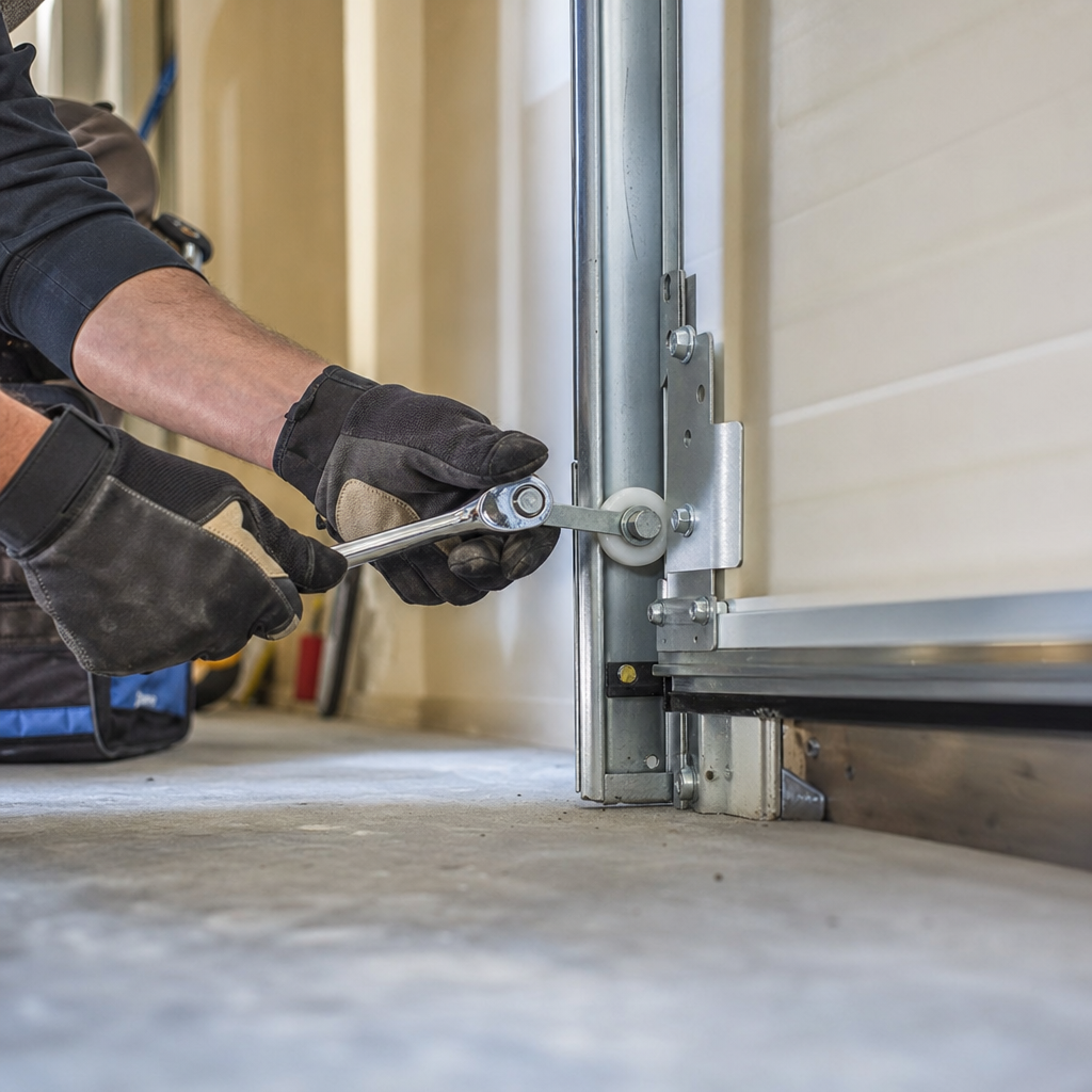 Illustration for garage door repair in Maumee