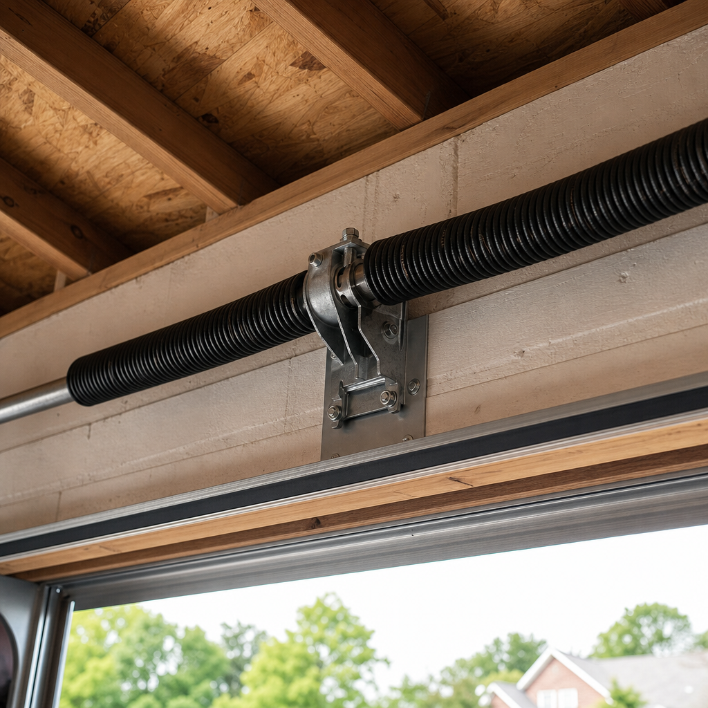 Illustration for garage door repair in Franklin