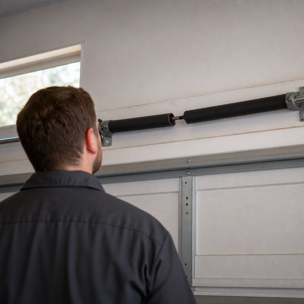 Illustration for garage door repair in Canal Winchester