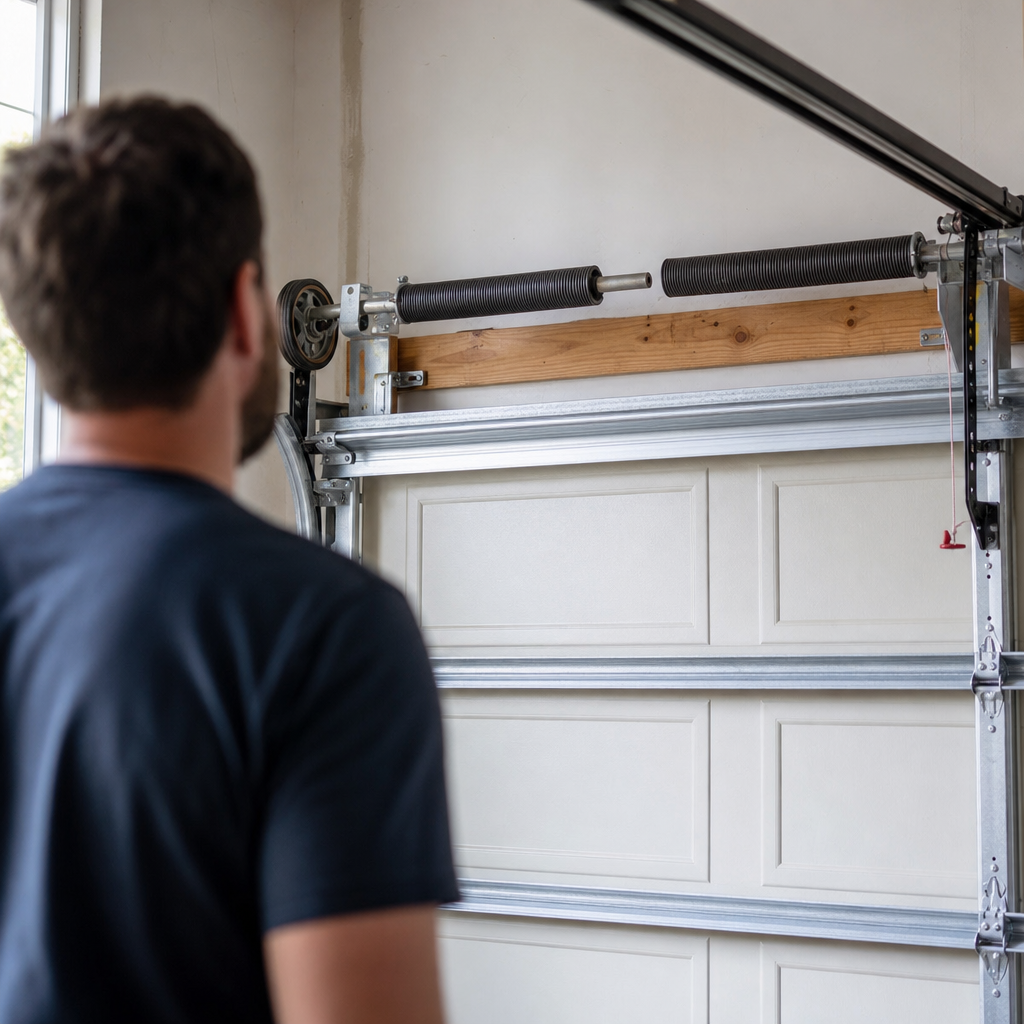 Illustration for garage door repair in Port Clinton