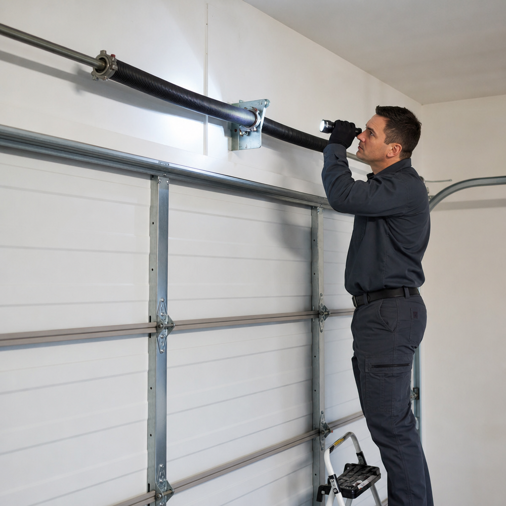 Illustration for garage door repair in Fremont