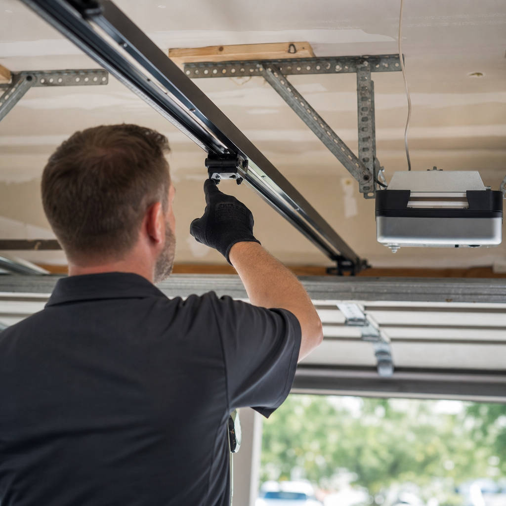 Illustration for garage door repair in Wooster