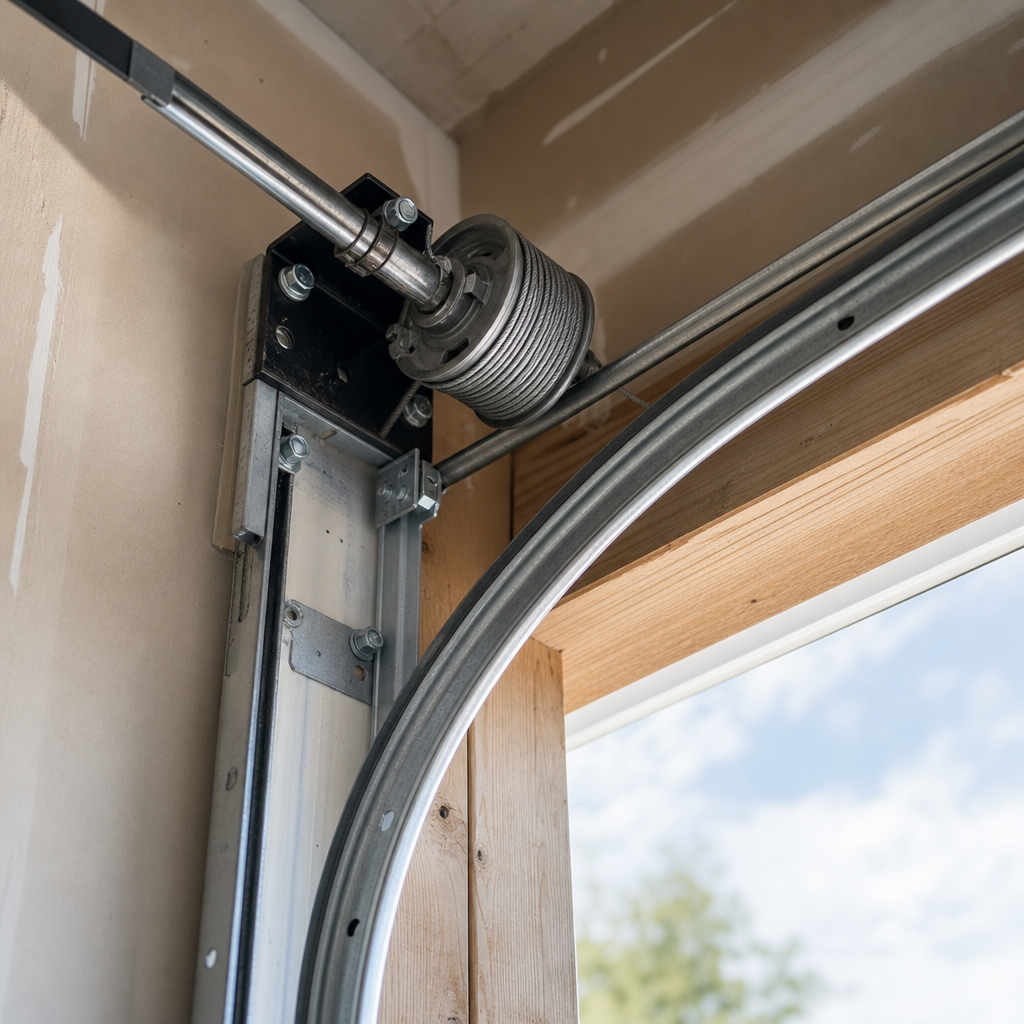 Illustration for garage door repair in Louisville