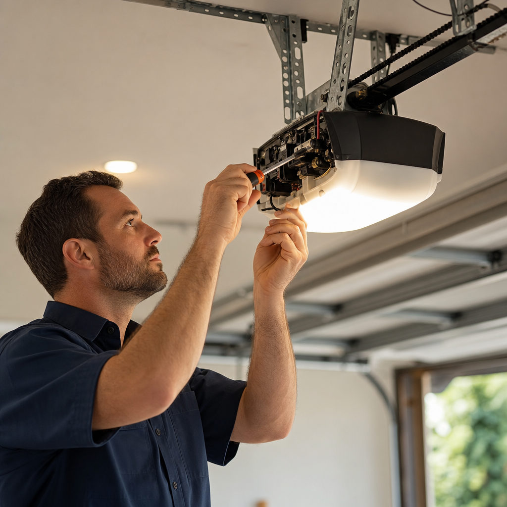 Illustration for garage door repair in Century City