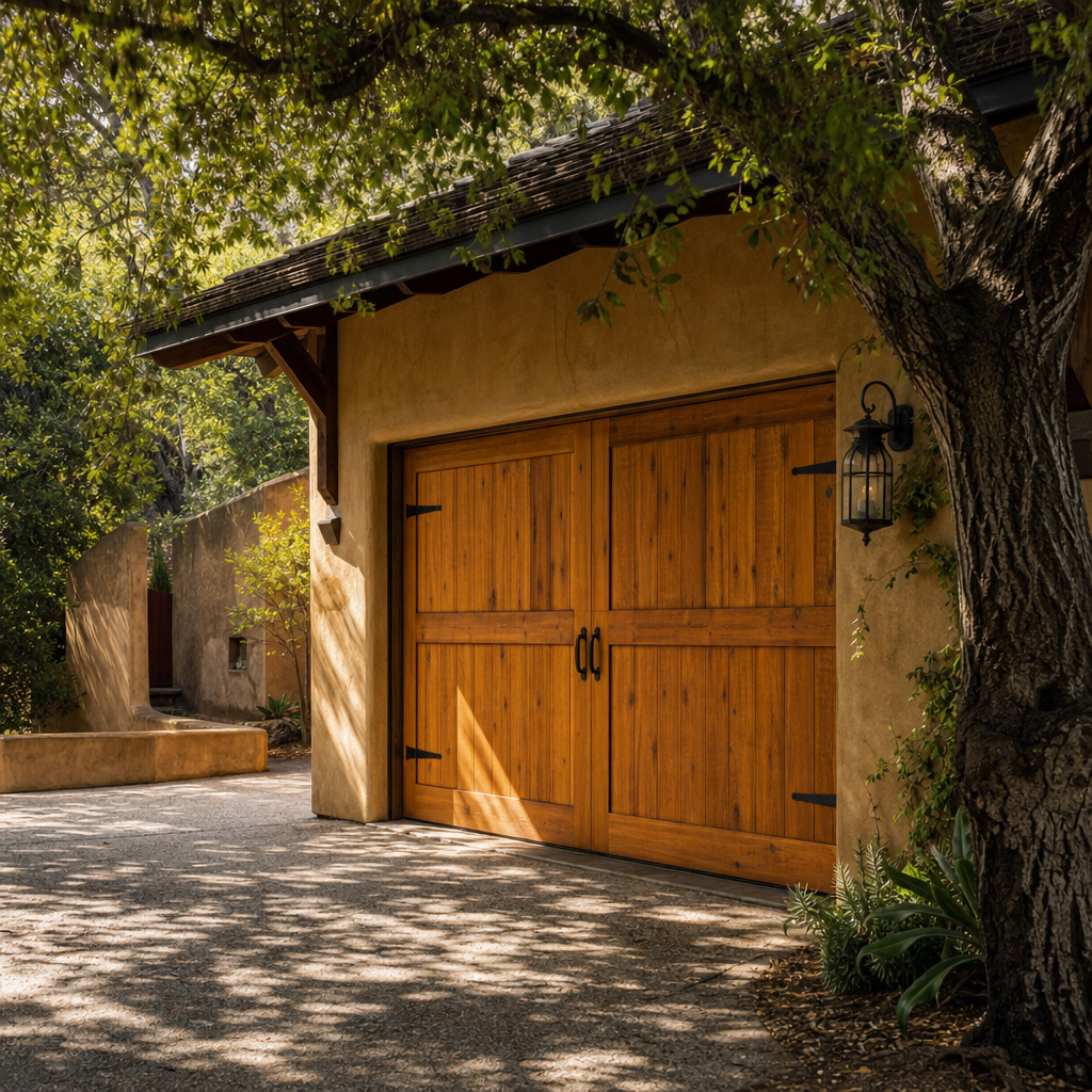 Illustration for garage door installation in Topanga