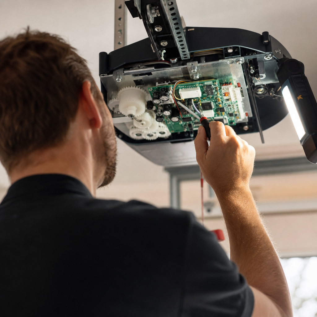 Illustration for garage door opener repair in Pacific Palisades