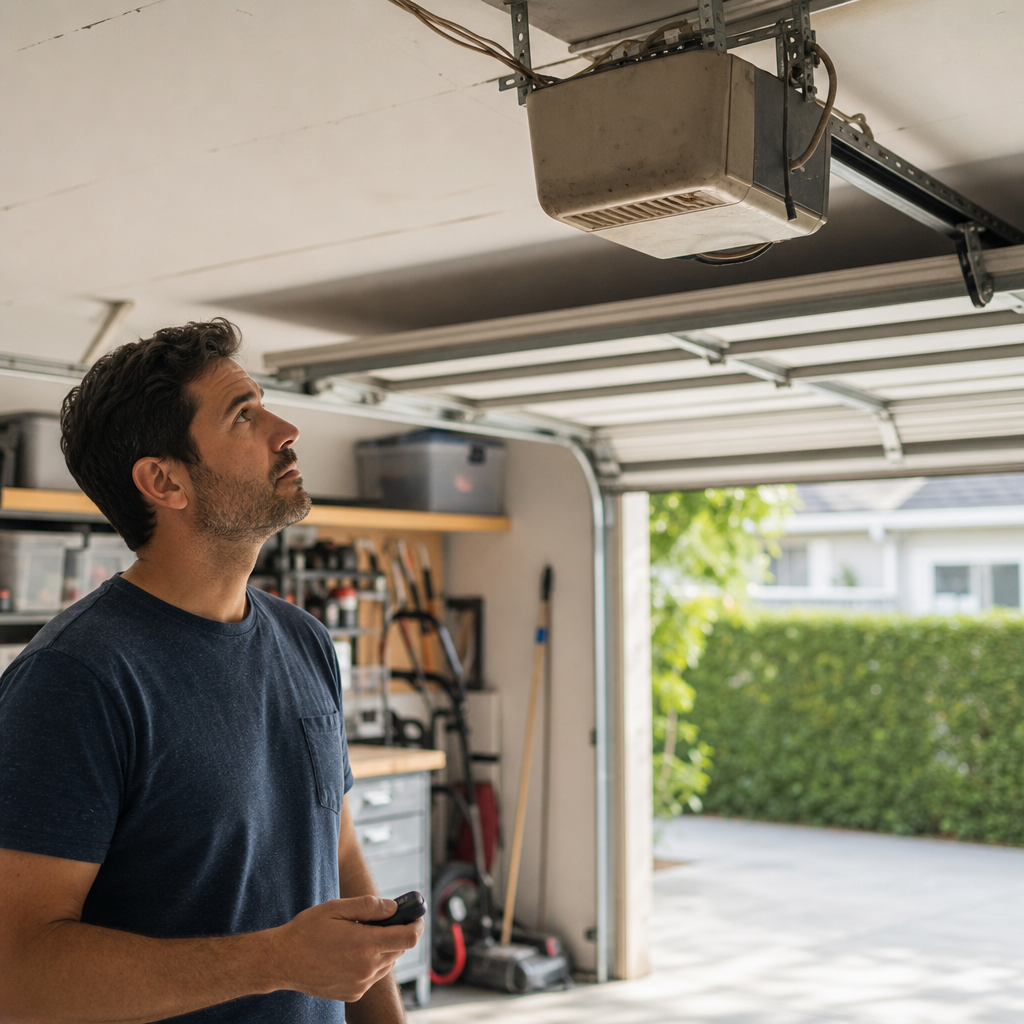 Illustration for garage door opener repair in Culver City