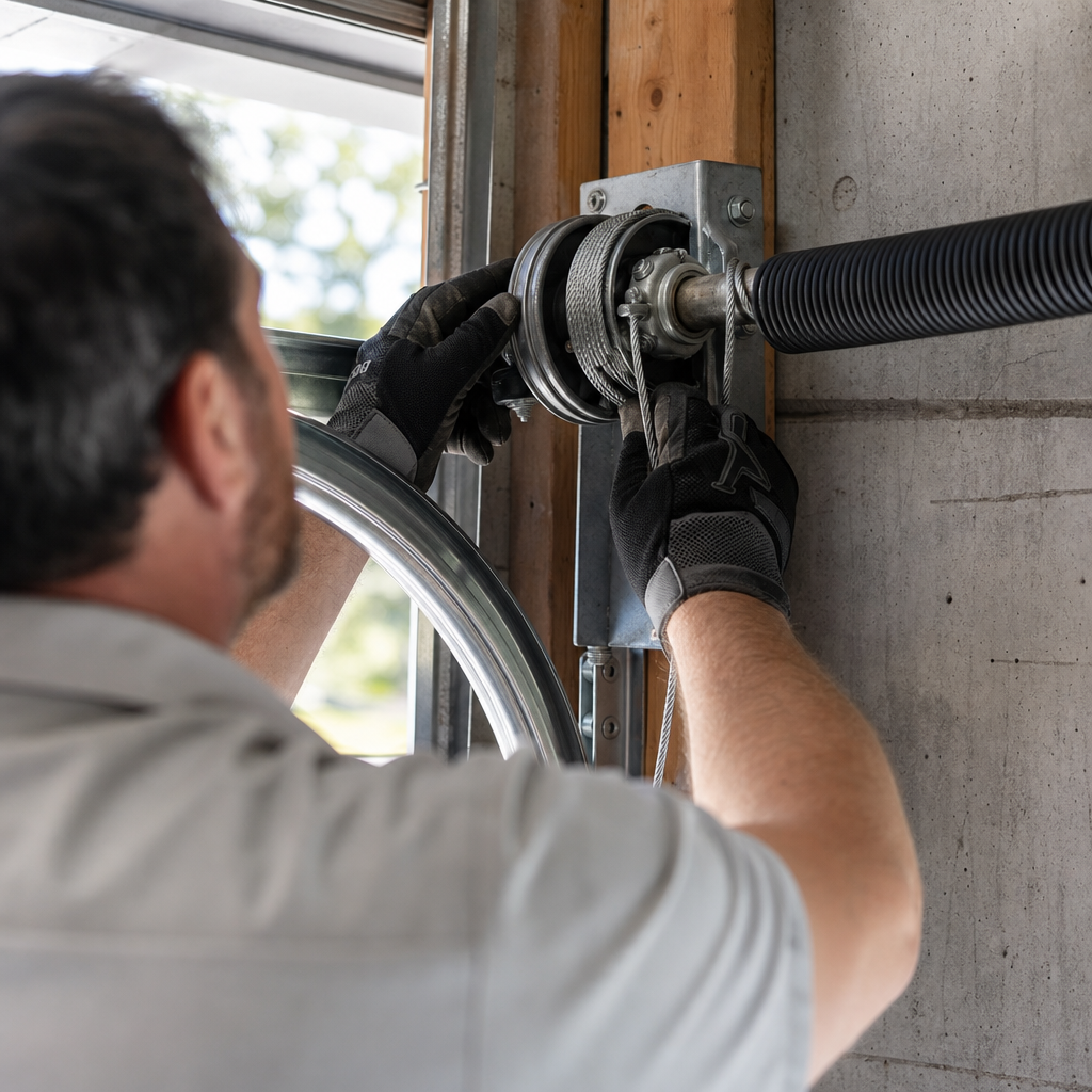 Illustration for garage door repair in Pacific Palisades