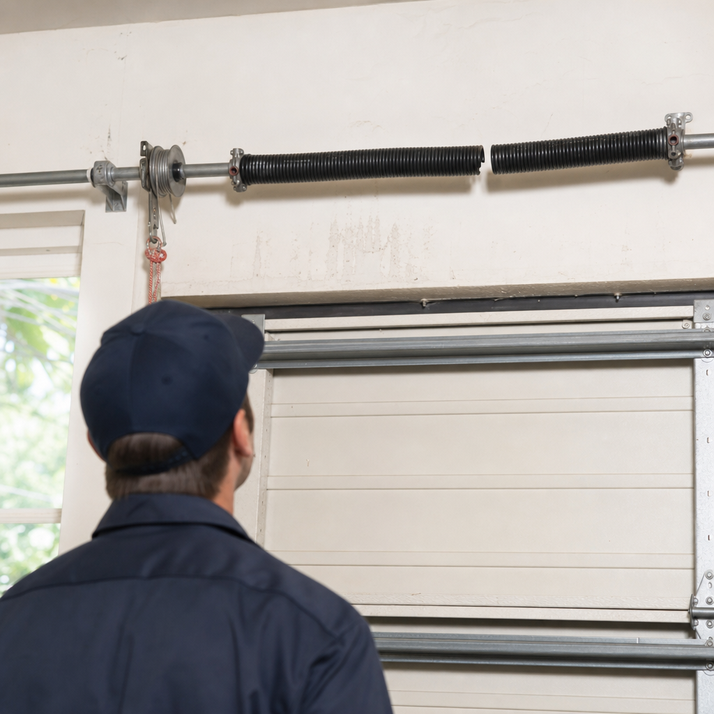 Illustration for garage door repair in Marina del Rey