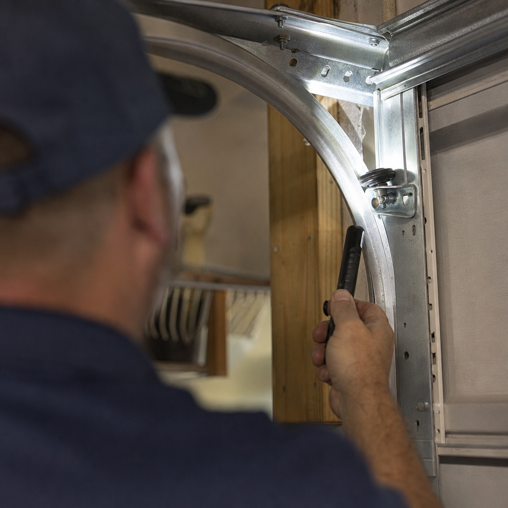 Illustration for signs you need garage door maintenance