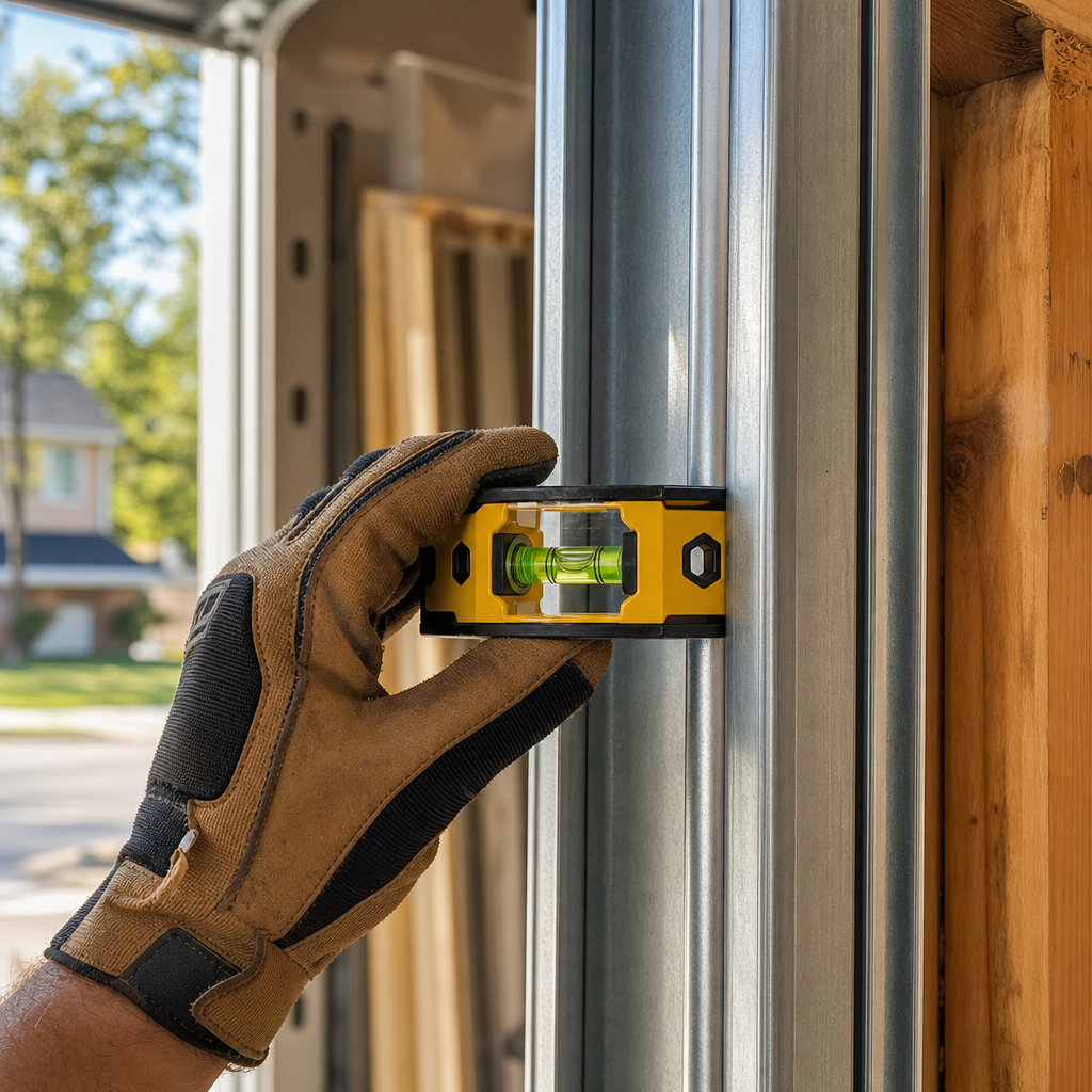 Illustration for how long does it take to install a garage door