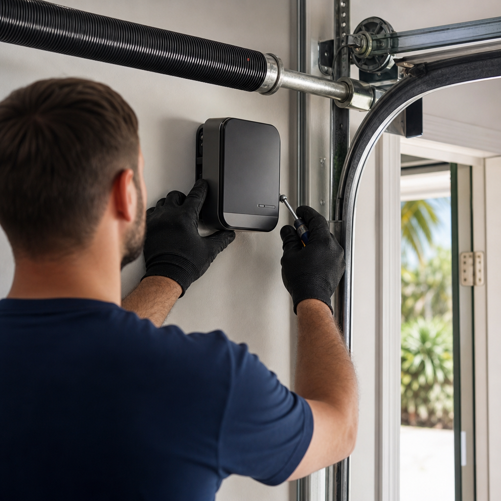 Illustration for best smart garage door opener fort myers