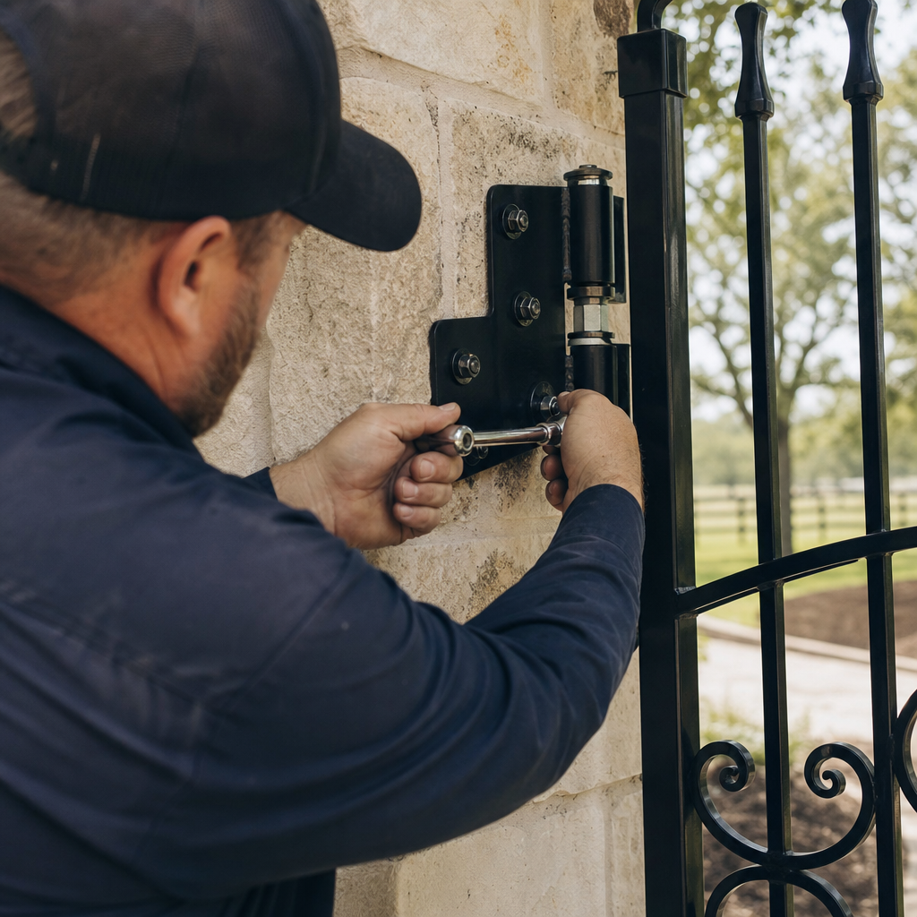 Illustration for gate repair in Fairview