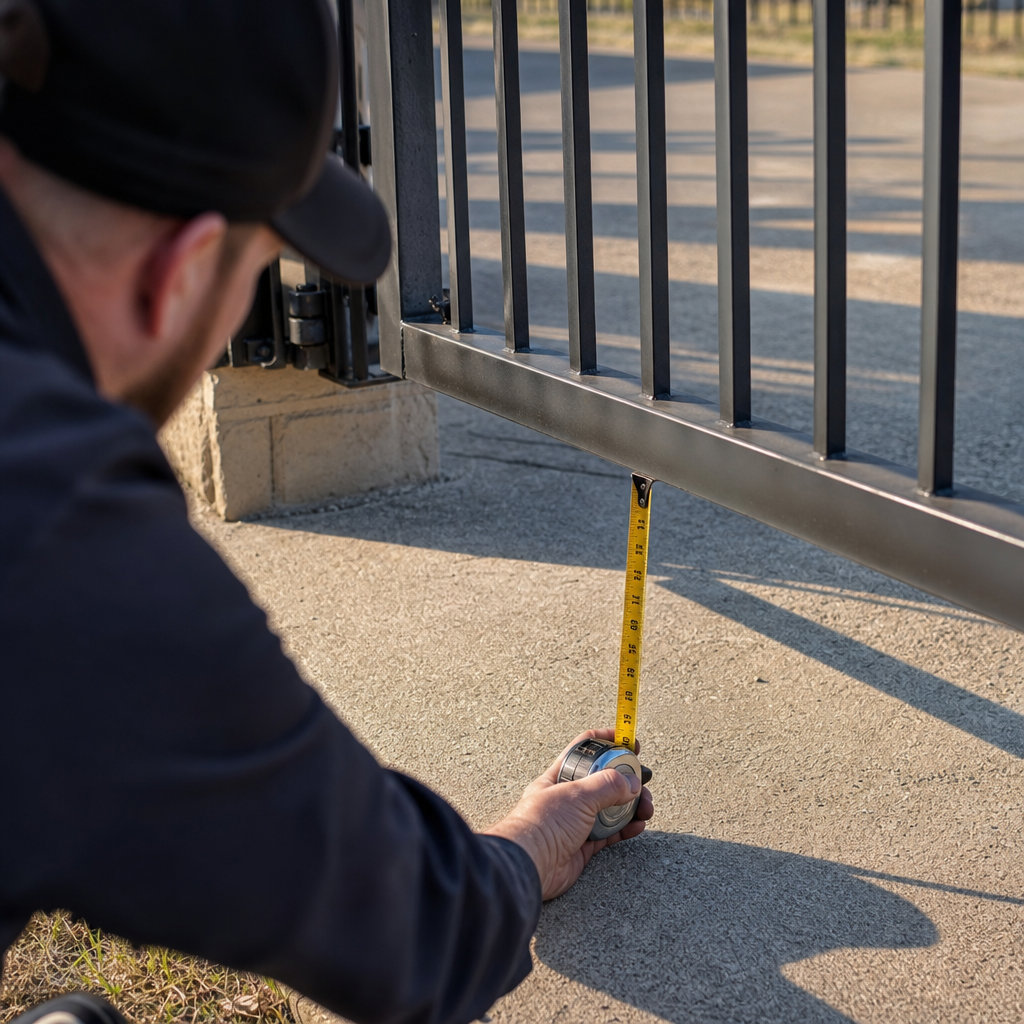 Illustration for gate repair in Sachse