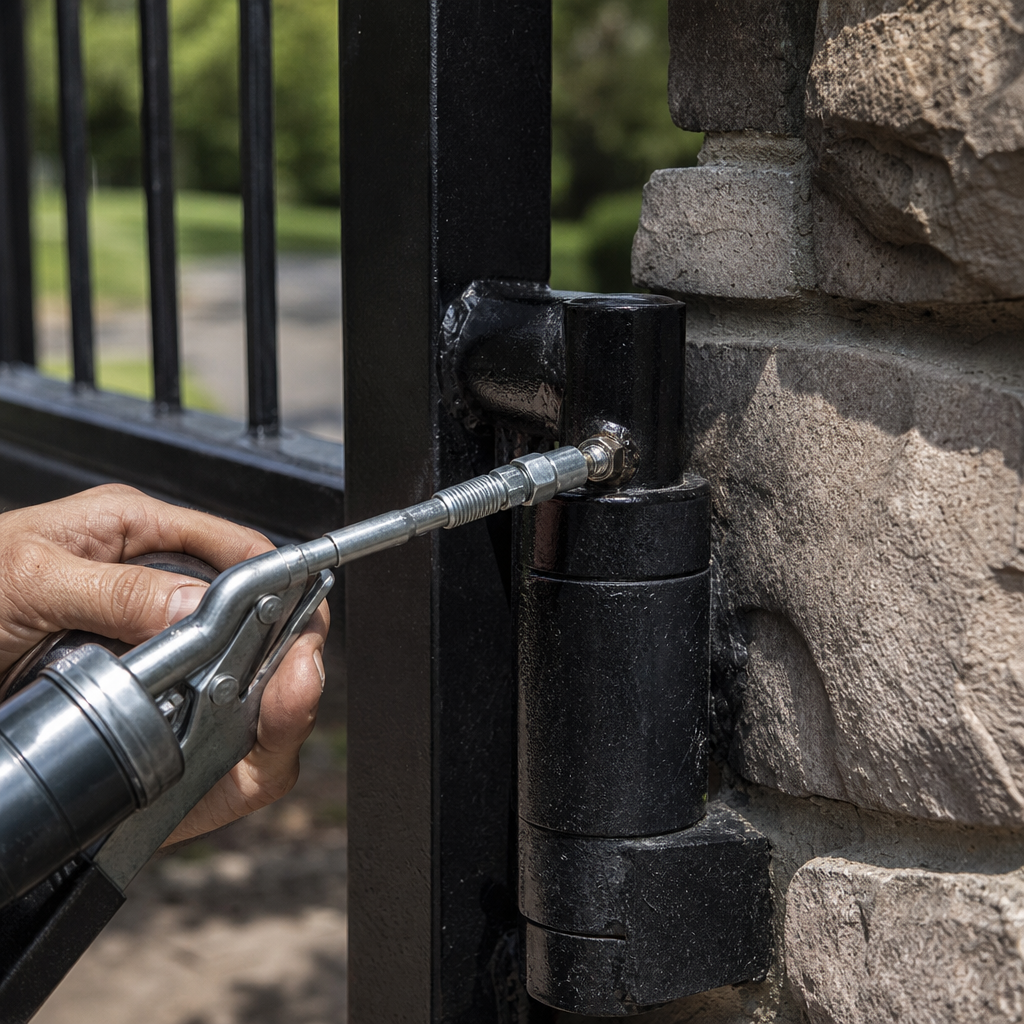 Illustration for gate repair in Parker