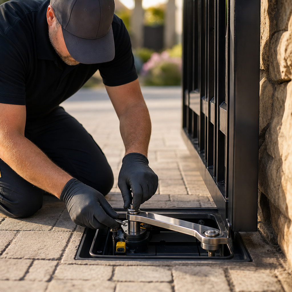 Illustration for gate repair in Villa Park