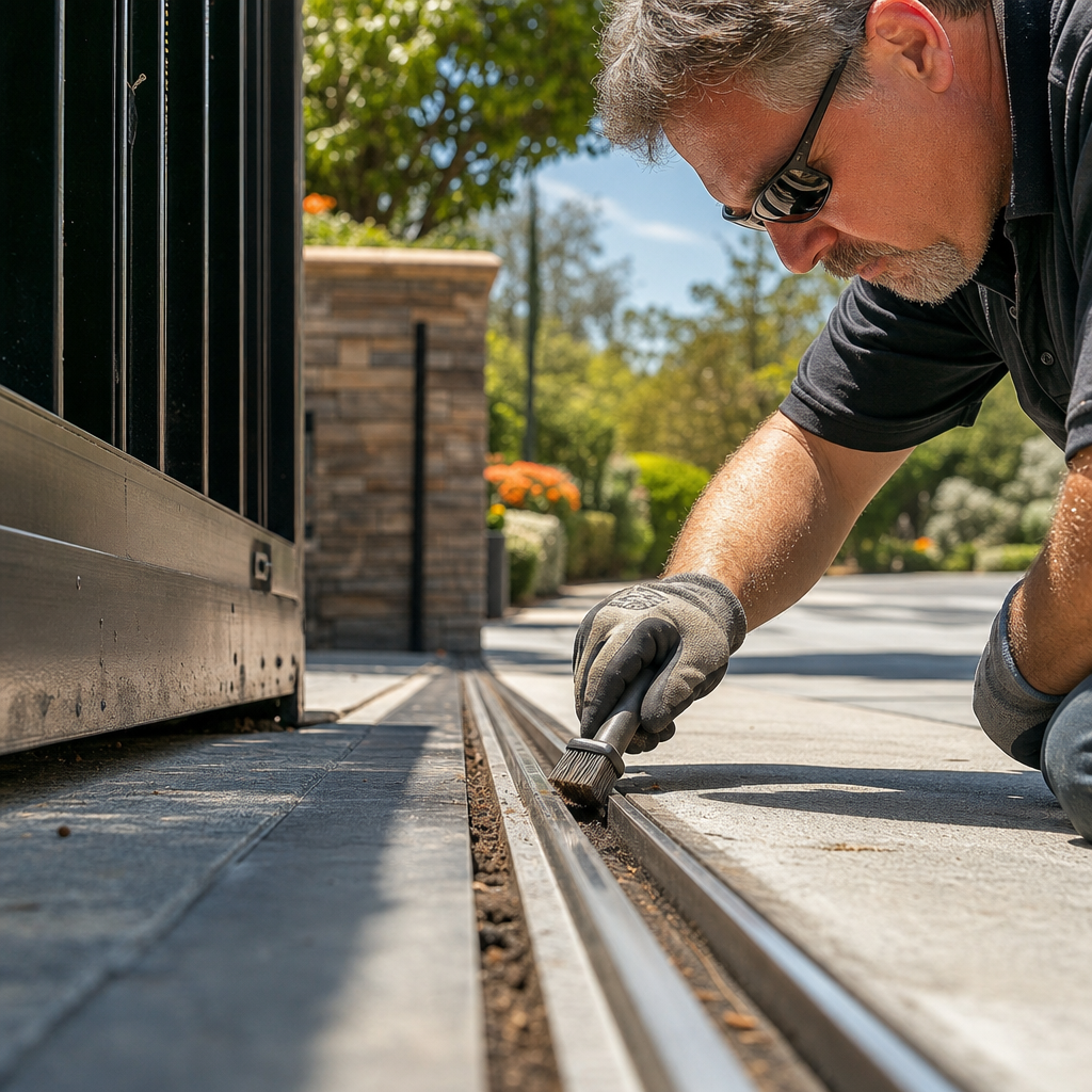 Illustration for gate repair in Laguna Woods