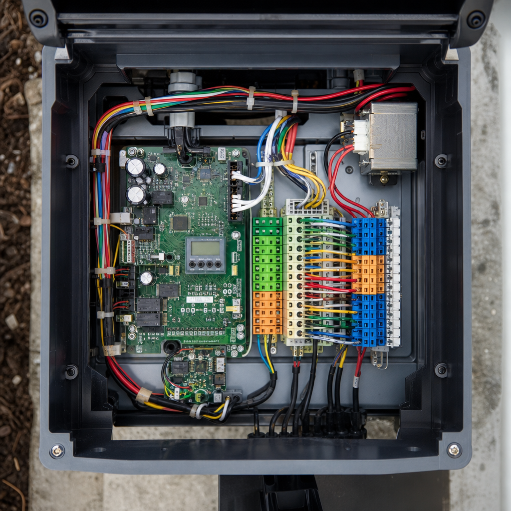 Illustration for gate motor repair in Irvine