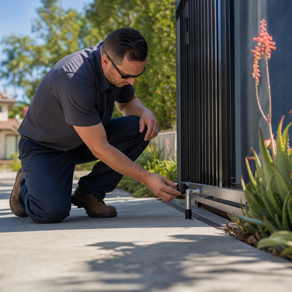 Illustration for gate repair in Aliso Viejo