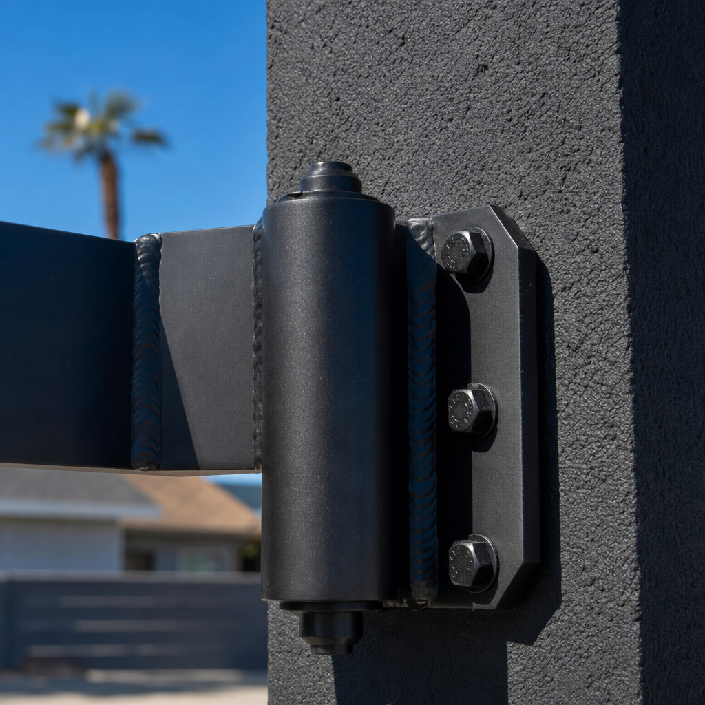 Illustration for gate hinge repair in Costa Mesa