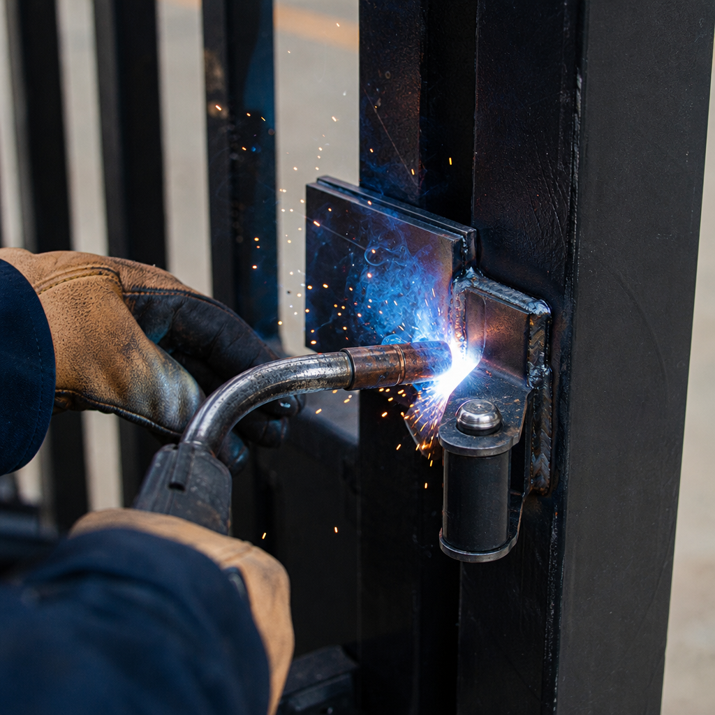 Illustration for commercial gate repair cost