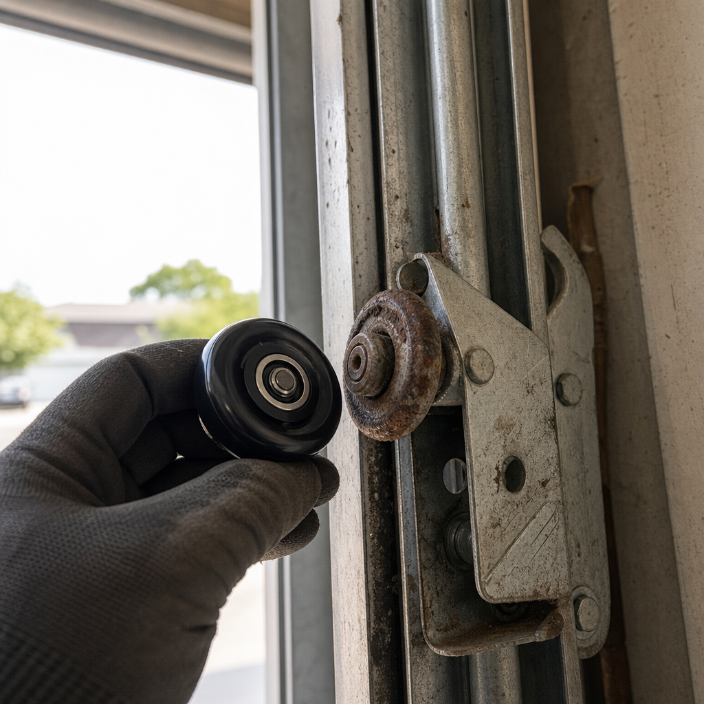 Illustration for garage door repair in Belvidere