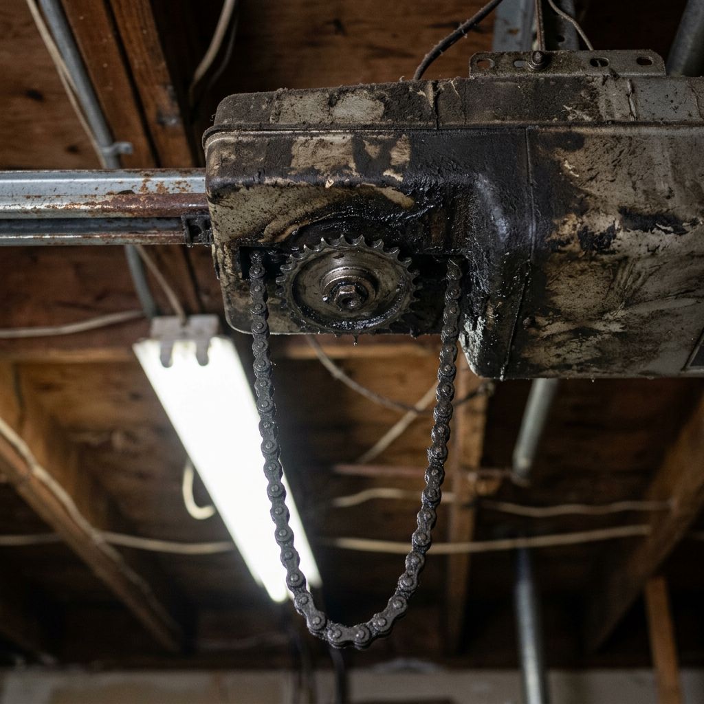 Illustration for garage door repair in Antioch